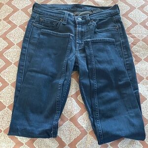 Seven For Mankind vintage Skinny size 26 Dark Blue Denim Jeans